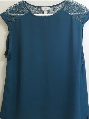 Emerald Green Blouse Top